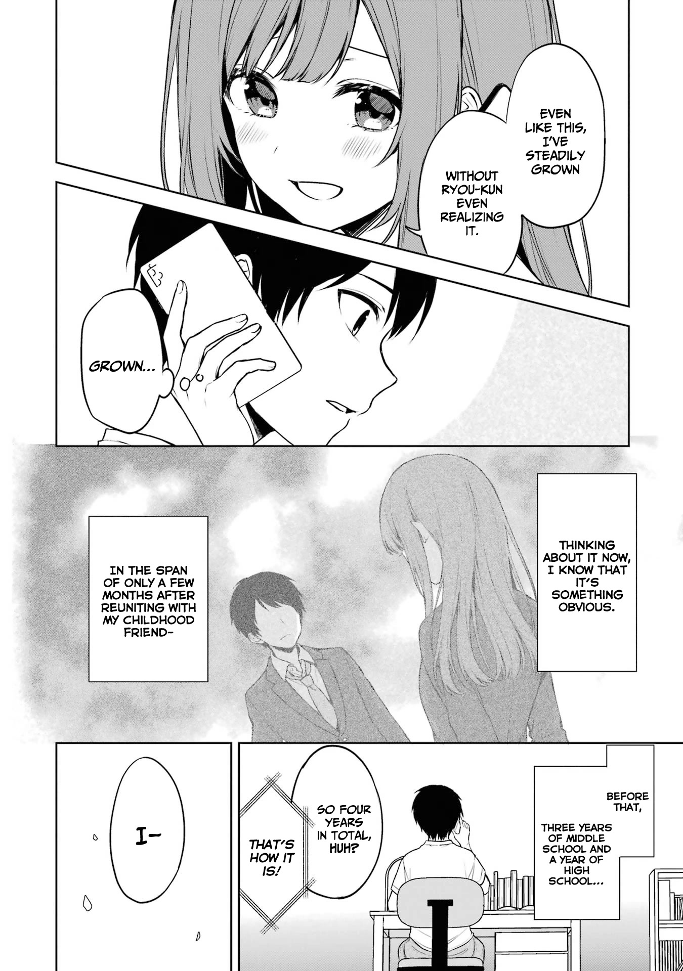 When I Rescued a Beautiful Girl Who Was About to Be Mol*sted, It Was My Childhood Friend Sitting Next to Me chapter 36 page 5