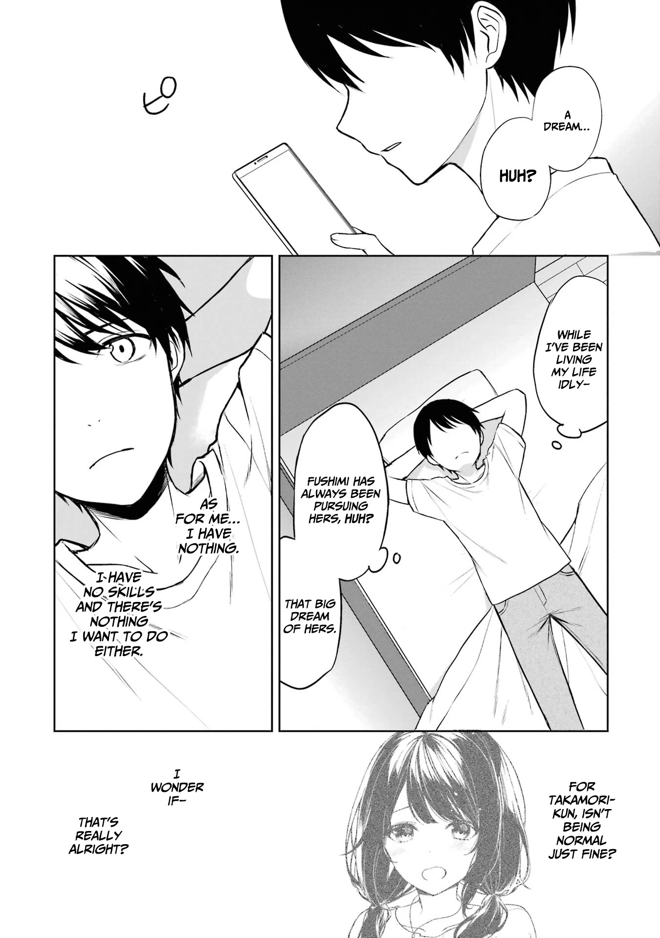 When I Rescued a Beautiful Girl Who Was About to Be Mol*sted, It Was My Childhood Friend Sitting Next to Me chapter 36 page 9