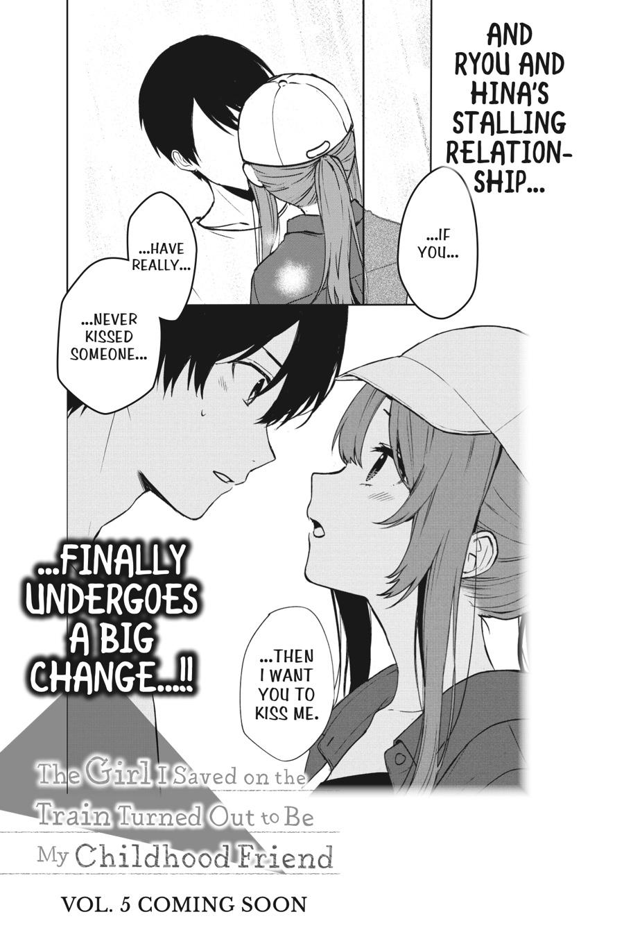 When I Rescued a Beautiful Girl Who Was About to Be Mol*sted, It Was My Childhood Friend Sitting Next to Me chapter 39 page 23