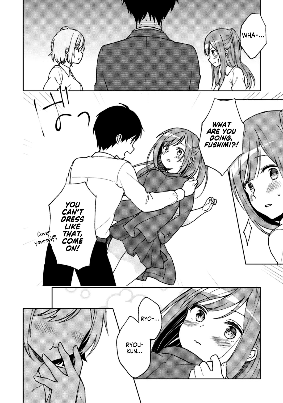 When I Rescued a Beautiful Girl Who Was About to Be Mol*sted, It Was My Childhood Friend Sitting Next to Me chapter 4 page 8