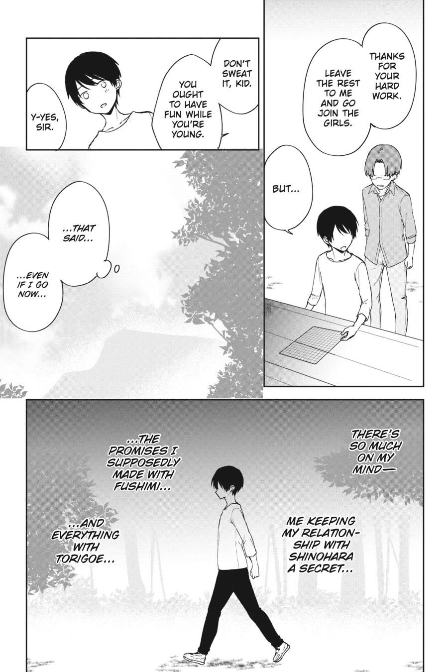 When I Rescued a Beautiful Girl Who Was About to Be Mol*sted, It Was My Childhood Friend Sitting Next to Me chapter 40 page 24