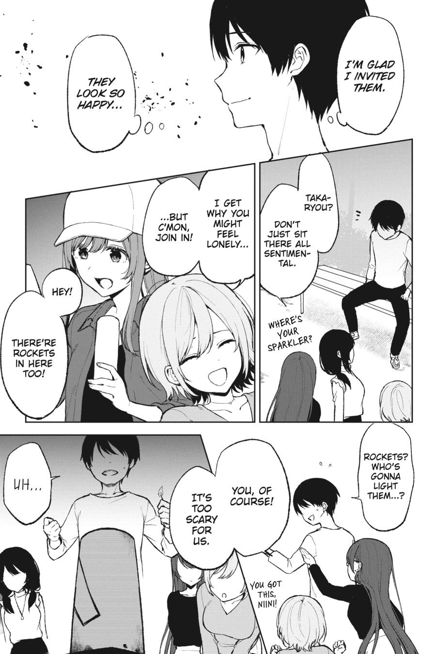 When I Rescued a Beautiful Girl Who Was About to Be Mol*sted, It Was My Childhood Friend Sitting Next to Me chapter 41 page 9