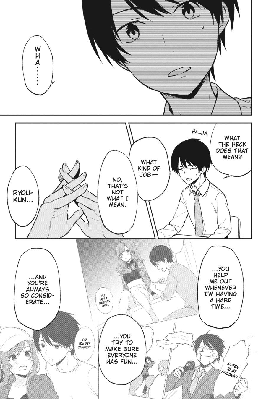 When I Rescued a Beautiful Girl Who Was About to Be Mol*sted, It Was My Childhood Friend Sitting Next to Me chapter 42 page 15