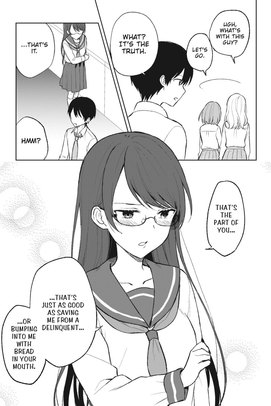 When I Rescued a Beautiful Girl Who Was About to Be Mol*sted, It Was My Childhood Friend Sitting Next to Me chapter 44 page 13