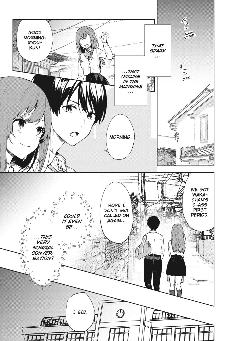 When I Rescued a Beautiful Girl Who Was About to Be Mol*sted, It Was My Childhood Friend Sitting Next to Me chapter 45 page 13