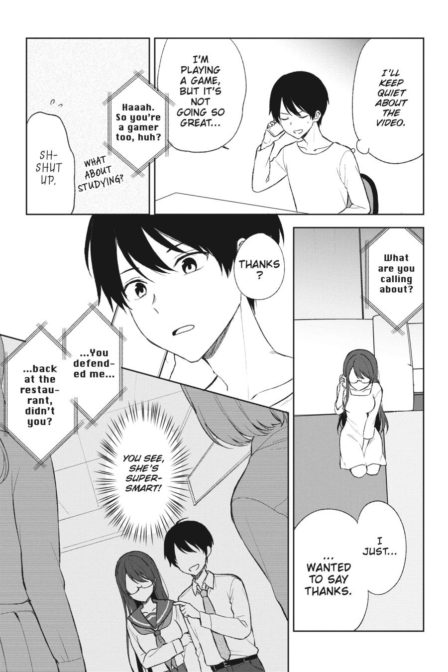 When I Rescued a Beautiful Girl Who Was About to Be Mol*sted, It Was My Childhood Friend Sitting Next to Me chapter 45 page 5