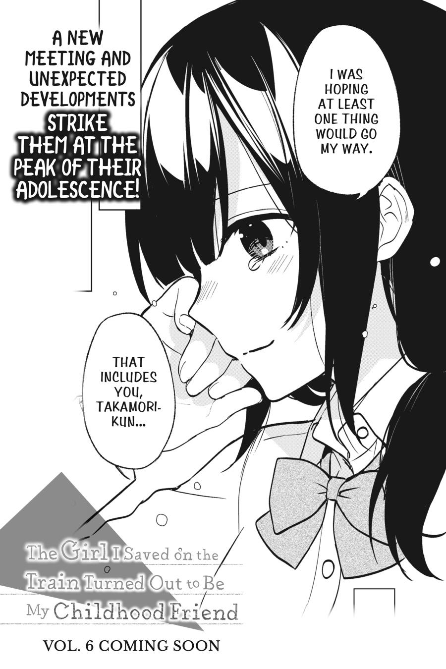 When I Rescued a Beautiful Girl Who Was About to Be Mol*sted, It Was My Childhood Friend Sitting Next to Me chapter 46 page 28