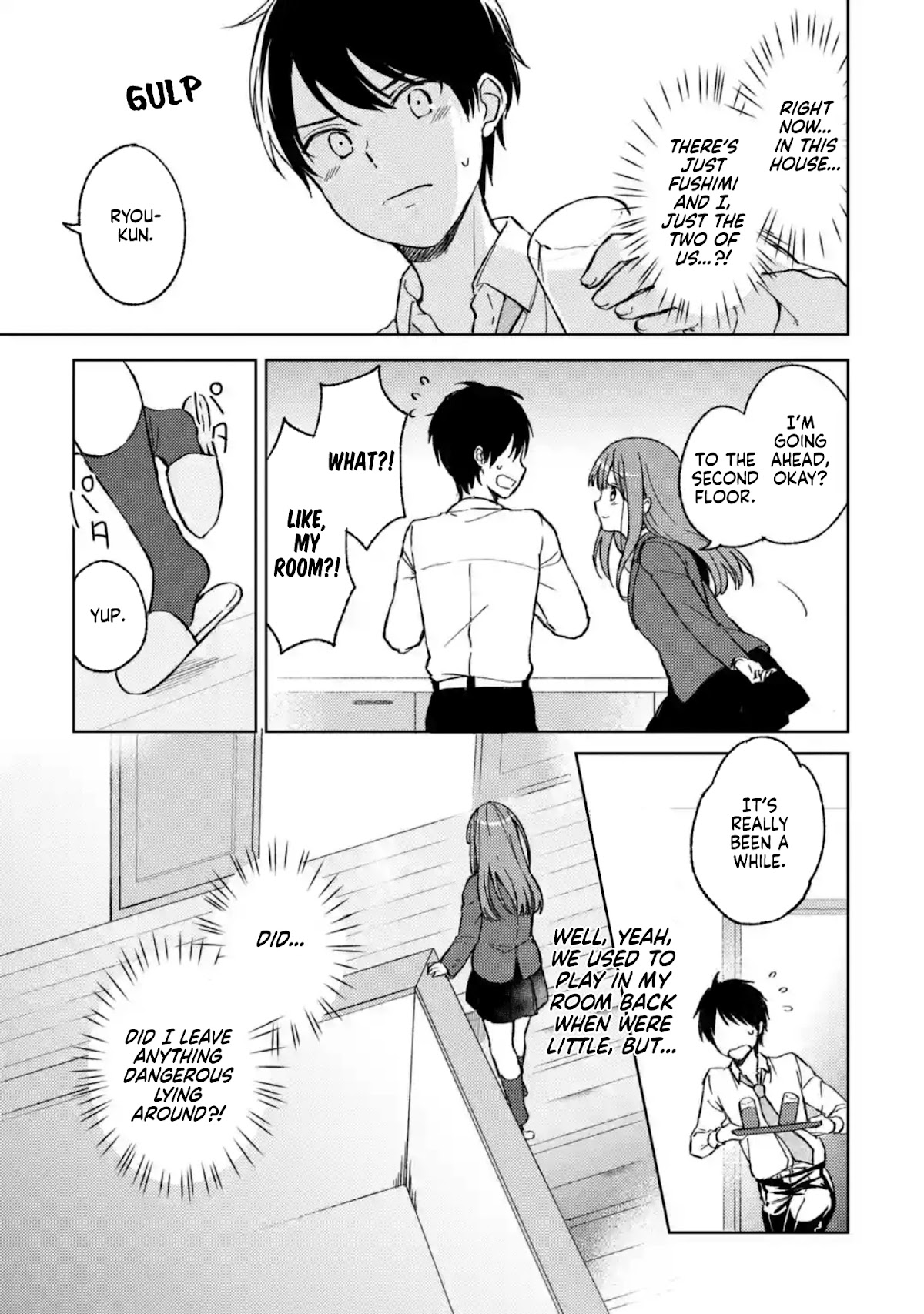 When I Rescued a Beautiful Girl Who Was About to Be Mol*sted, It Was My Childhood Friend Sitting Next to Me chapter 5 page 5