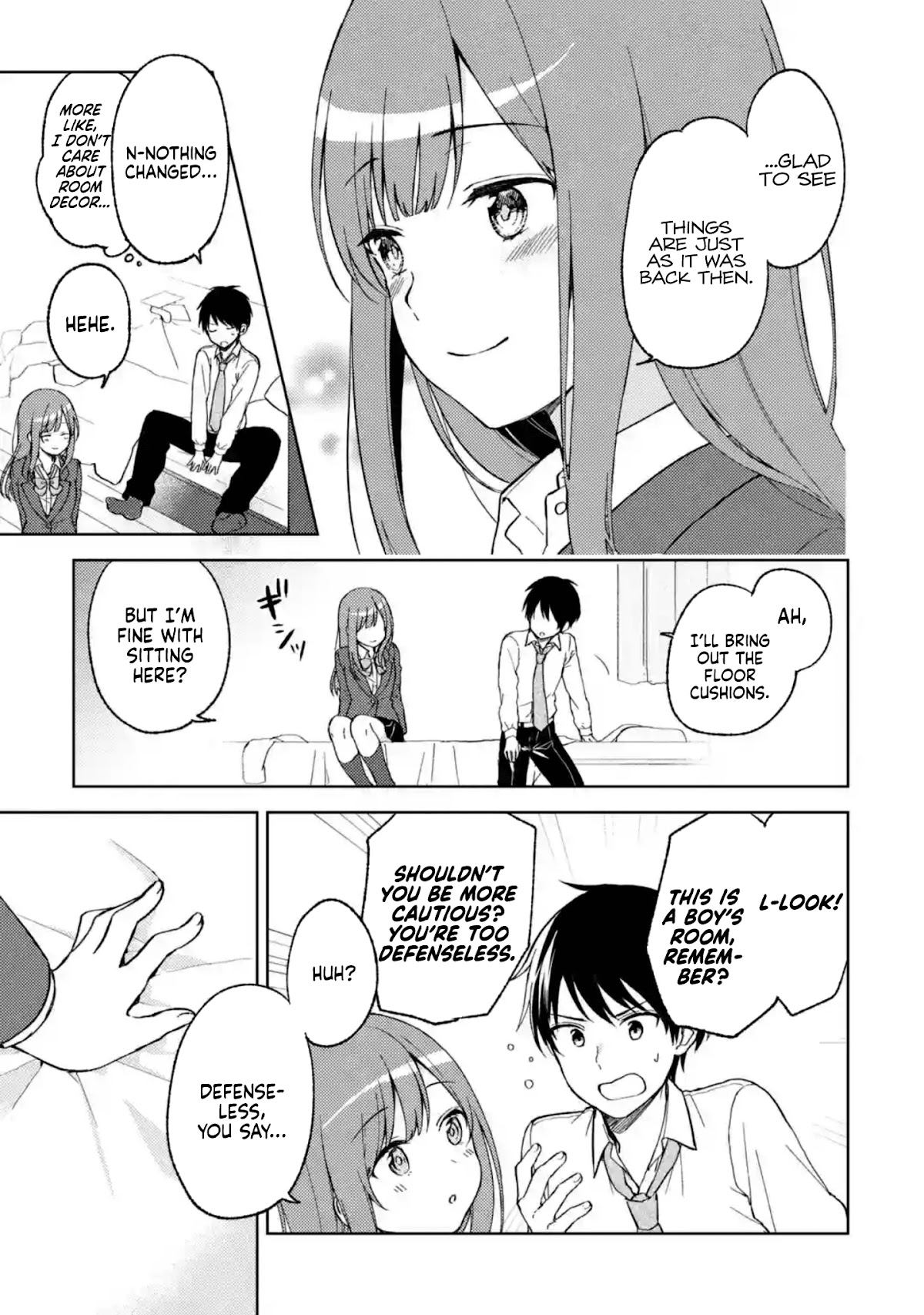 When I Rescued a Beautiful Girl Who Was About to Be Mol*sted, It Was My Childhood Friend Sitting Next to Me chapter 5 page 7