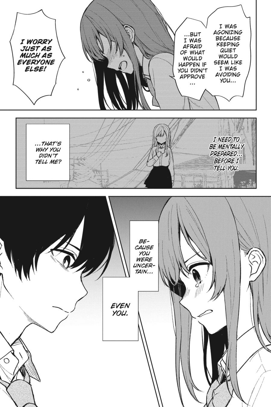 When I Rescued a Beautiful Girl Who Was About to Be Mol*sted, It Was My Childhood Friend Sitting Next to Me chapter 50 page 11