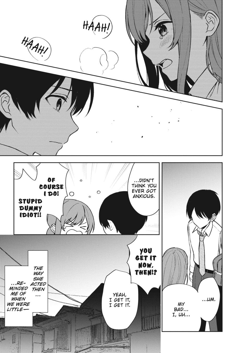 When I Rescued a Beautiful Girl Who Was About to Be Mol*sted, It Was My Childhood Friend Sitting Next to Me chapter 50 page 13