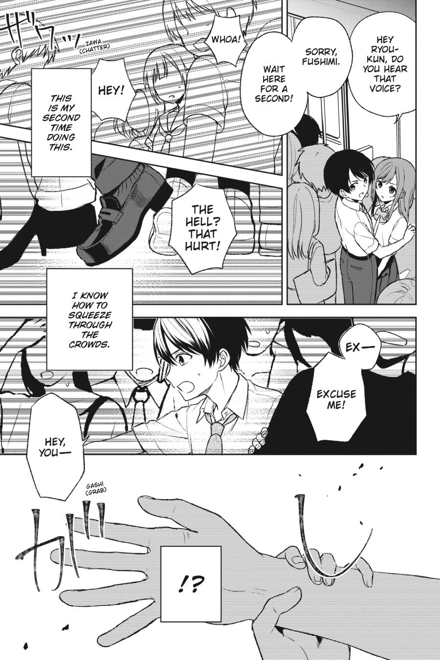 When I Rescued a Beautiful Girl Who Was About to Be Mol*sted, It Was My Childhood Friend Sitting Next to Me chapter 51 page 17