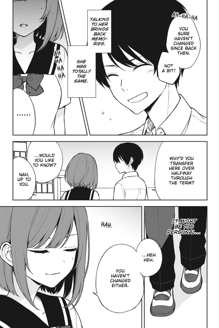 When I Rescued a Beautiful Girl Who Was About to Be Mol*sted, It Was My Childhood Friend Sitting Next to Me chapter 52 page 23