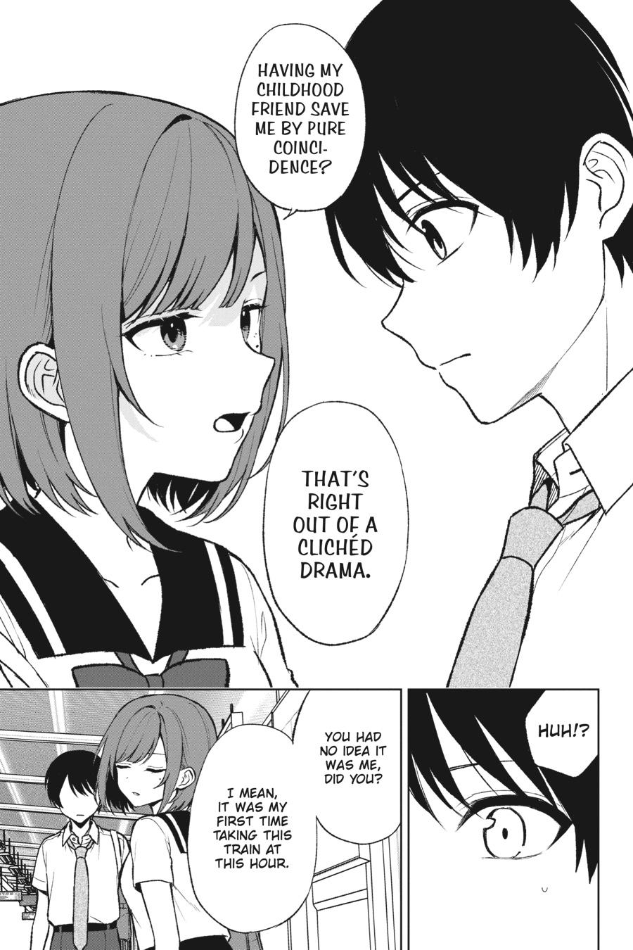 When I Rescued a Beautiful Girl Who Was About to Be Mol*sted, It Was My Childhood Friend Sitting Next to Me chapter 52 page 7