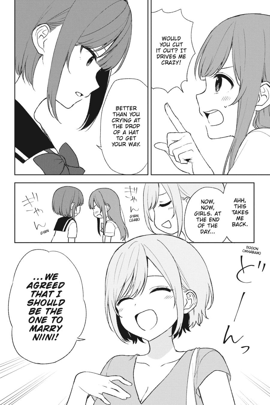 When I Rescued a Beautiful Girl Who Was About to Be Mol*sted, It Was My Childhood Friend Sitting Next to Me chapter 54 page 14