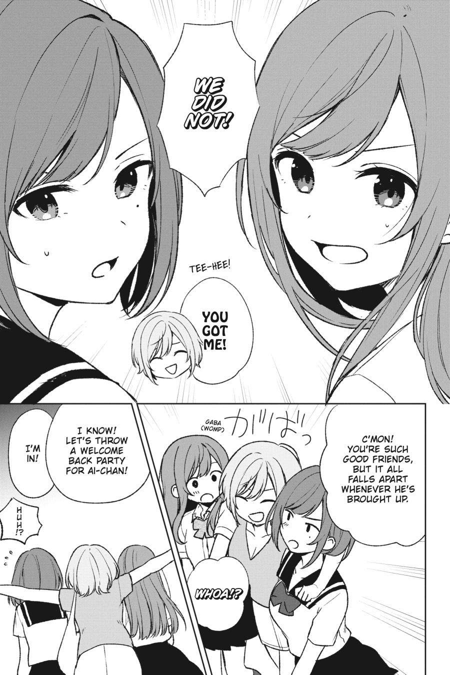 When I Rescued a Beautiful Girl Who Was About to Be Mol*sted, It Was My Childhood Friend Sitting Next to Me chapter 54 page 15