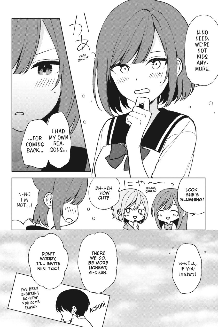 When I Rescued a Beautiful Girl Who Was About to Be Mol*sted, It Was My Childhood Friend Sitting Next to Me chapter 54 page 16