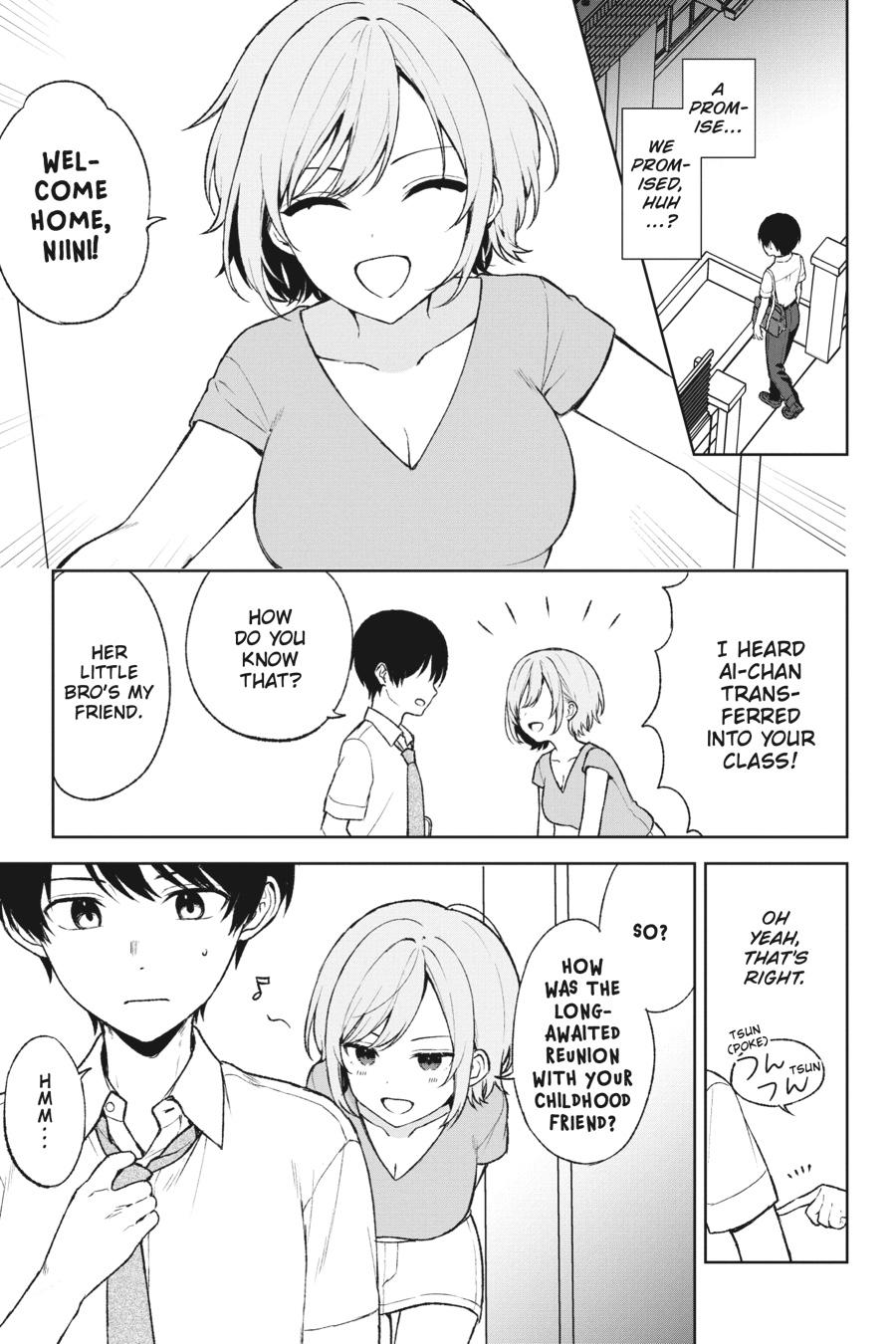 When I Rescued a Beautiful Girl Who Was About to Be Mol*sted, It Was My Childhood Friend Sitting Next to Me chapter 54 page 3