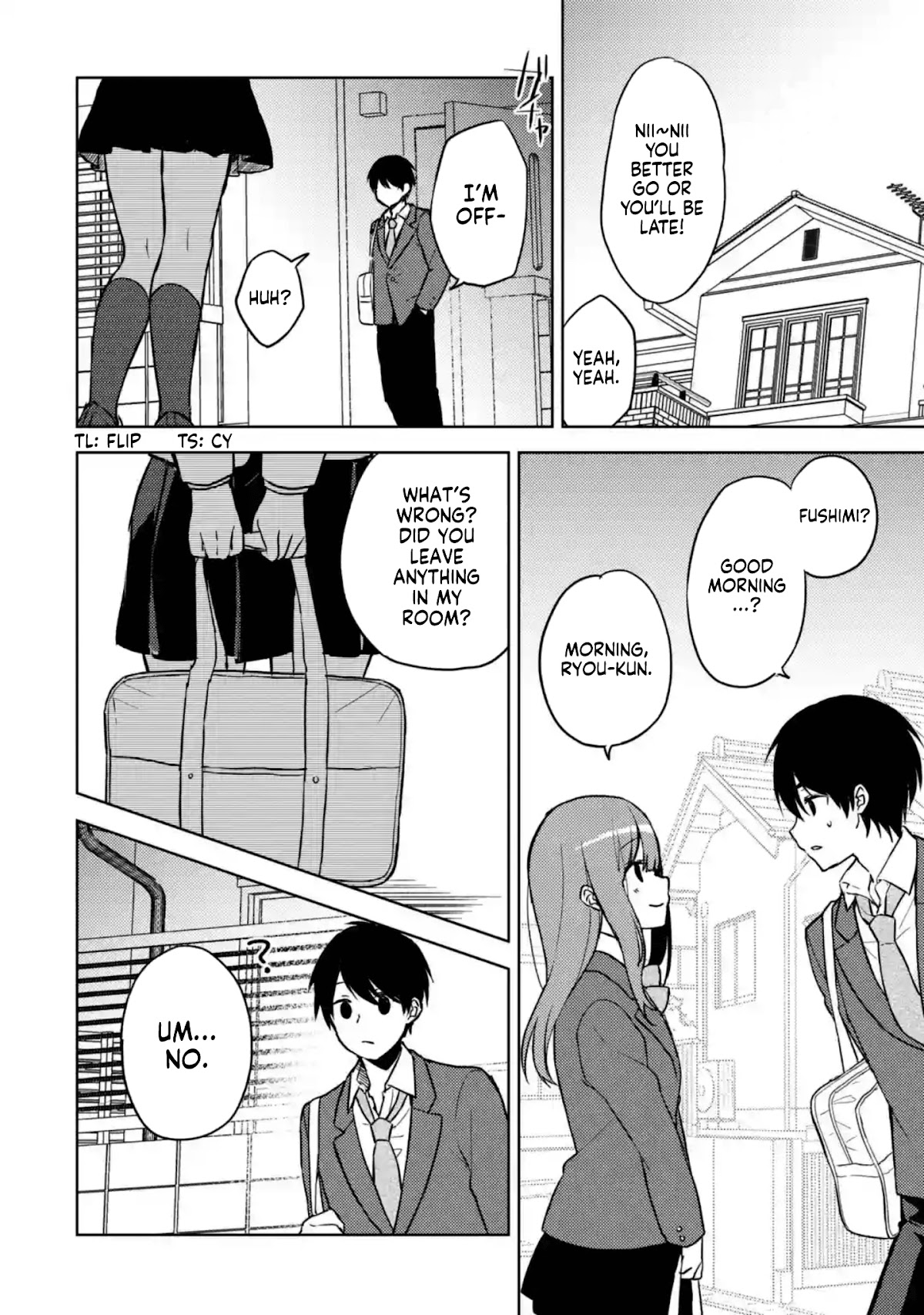 When I Rescued a Beautiful Girl Who Was About to Be Mol*sted, It Was My Childhood Friend Sitting Next to Me chapter 6 page 14