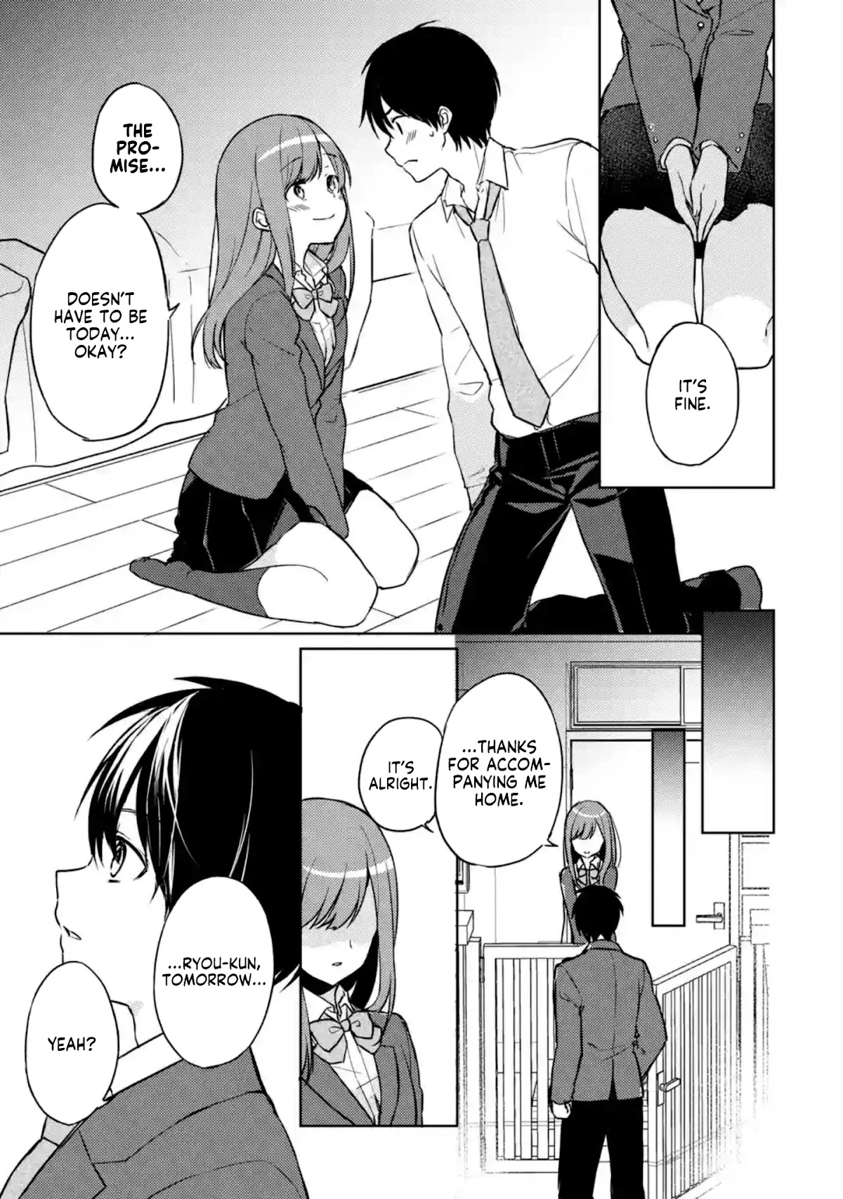 When I Rescued a Beautiful Girl Who Was About to Be Mol*sted, It Was My Childhood Friend Sitting Next to Me chapter 6 page 5