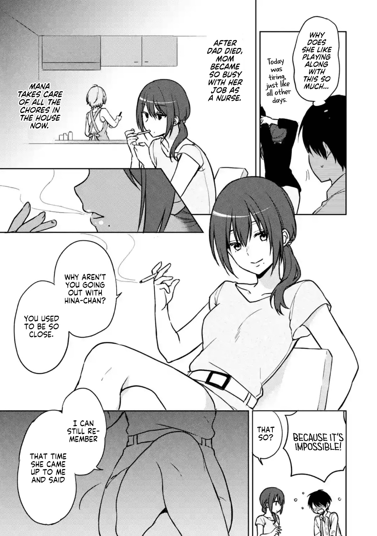 When I Rescued a Beautiful Girl Who Was About to Be Mol*sted, It Was My Childhood Friend Sitting Next to Me chapter 6 page 9