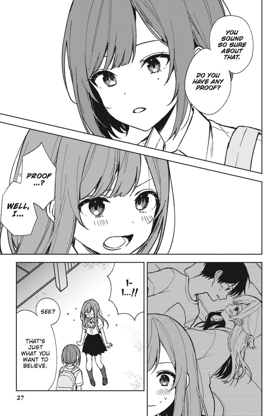 When I Rescued a Beautiful Girl Who Was About to Be Mol*sted, It Was My Childhood Friend Sitting Next to Me chapter 61 page 7