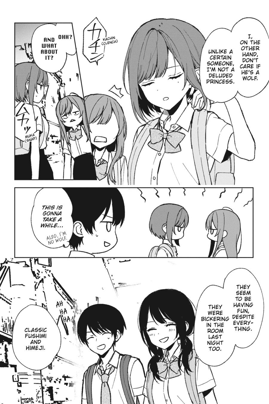 When I Rescued a Beautiful Girl Who Was About to Be Mol*sted, It Was My Childhood Friend Sitting Next to Me chapter 61 page 8