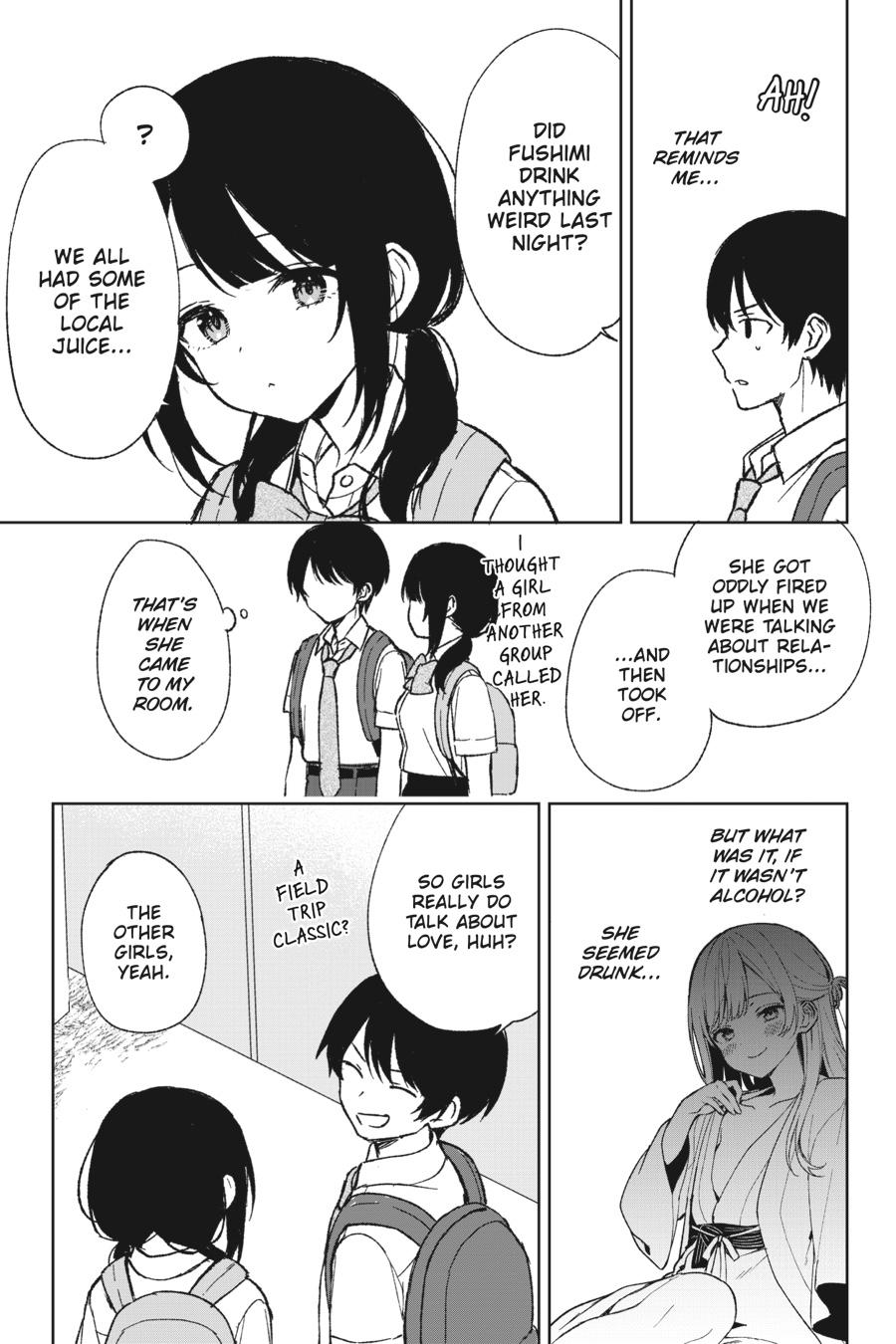 When I Rescued a Beautiful Girl Who Was About to Be Mol*sted, It Was My Childhood Friend Sitting Next to Me chapter 61 page 9