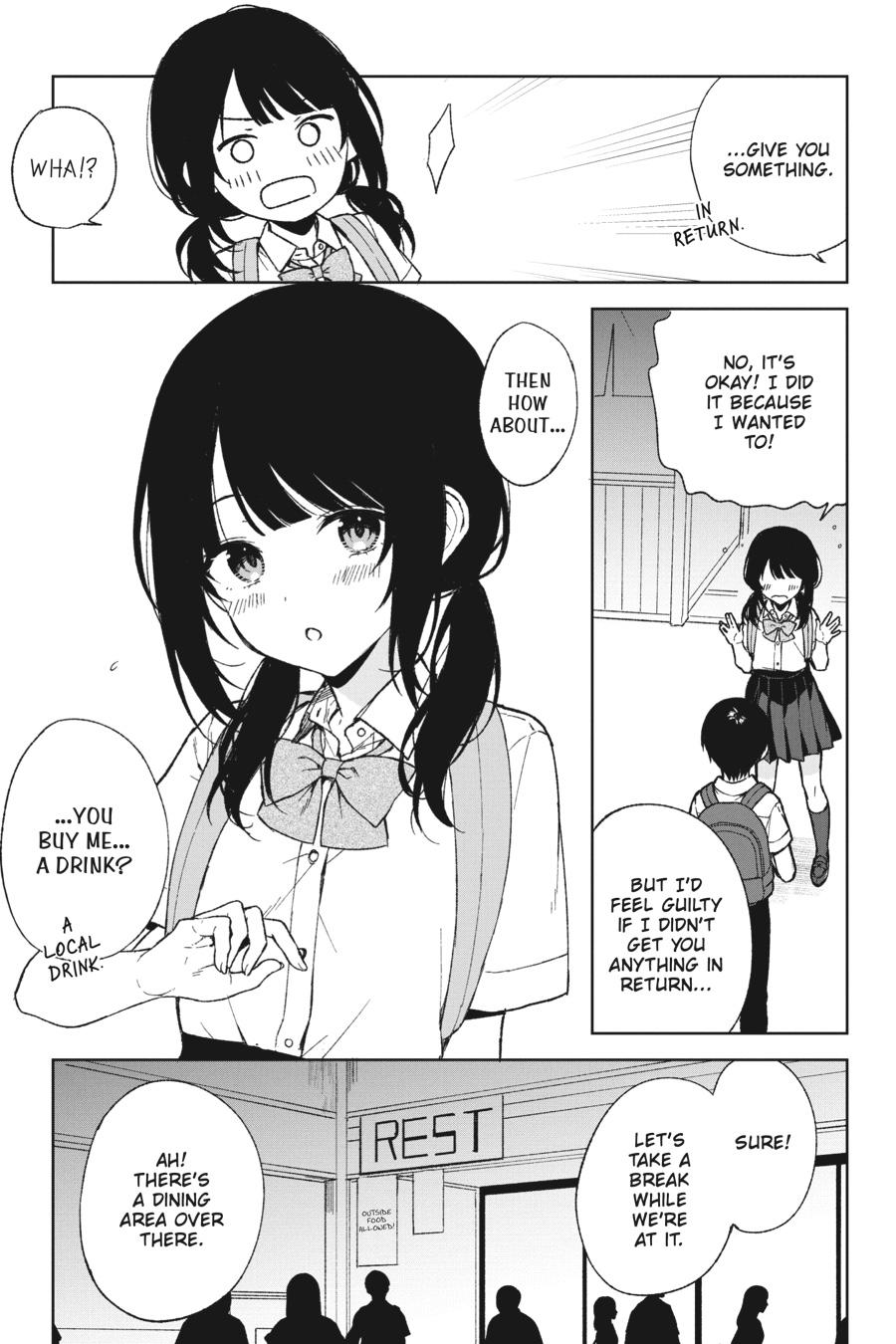 When I Rescued a Beautiful Girl Who Was About to Be Mol*sted, It Was My Childhood Friend Sitting Next to Me chapter 62 page 3