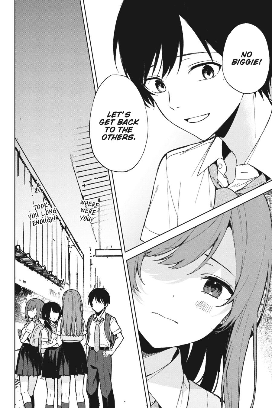 When I Rescued a Beautiful Girl Who Was About to Be Mol*sted, It Was My Childhood Friend Sitting Next to Me chapter 63 page 10