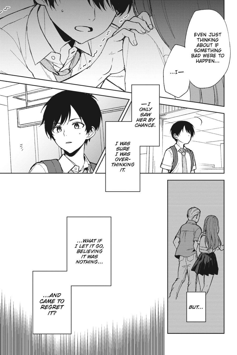 When I Rescued a Beautiful Girl Who Was About to Be Mol*sted, It Was My Childhood Friend Sitting Next to Me chapter 63 page 7