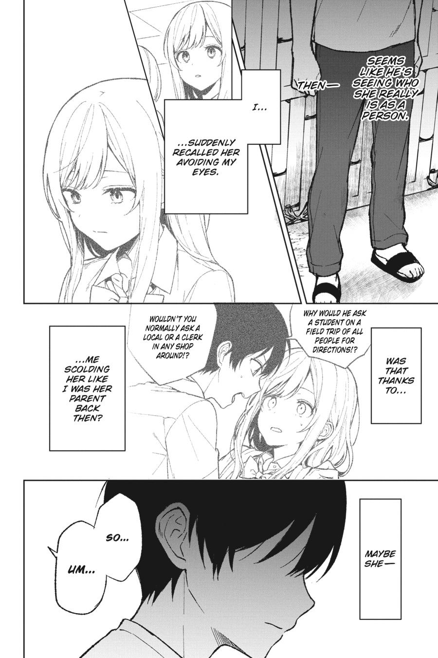 When I Rescued a Beautiful Girl Who Was About to Be Mol*sted, It Was My Childhood Friend Sitting Next to Me chapter 64 page 8