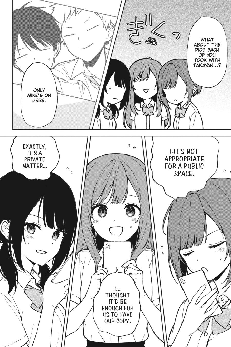 When I Rescued a Beautiful Girl Who Was About to Be Mol*sted, It Was My Childhood Friend Sitting Next to Me chapter 65 page 12