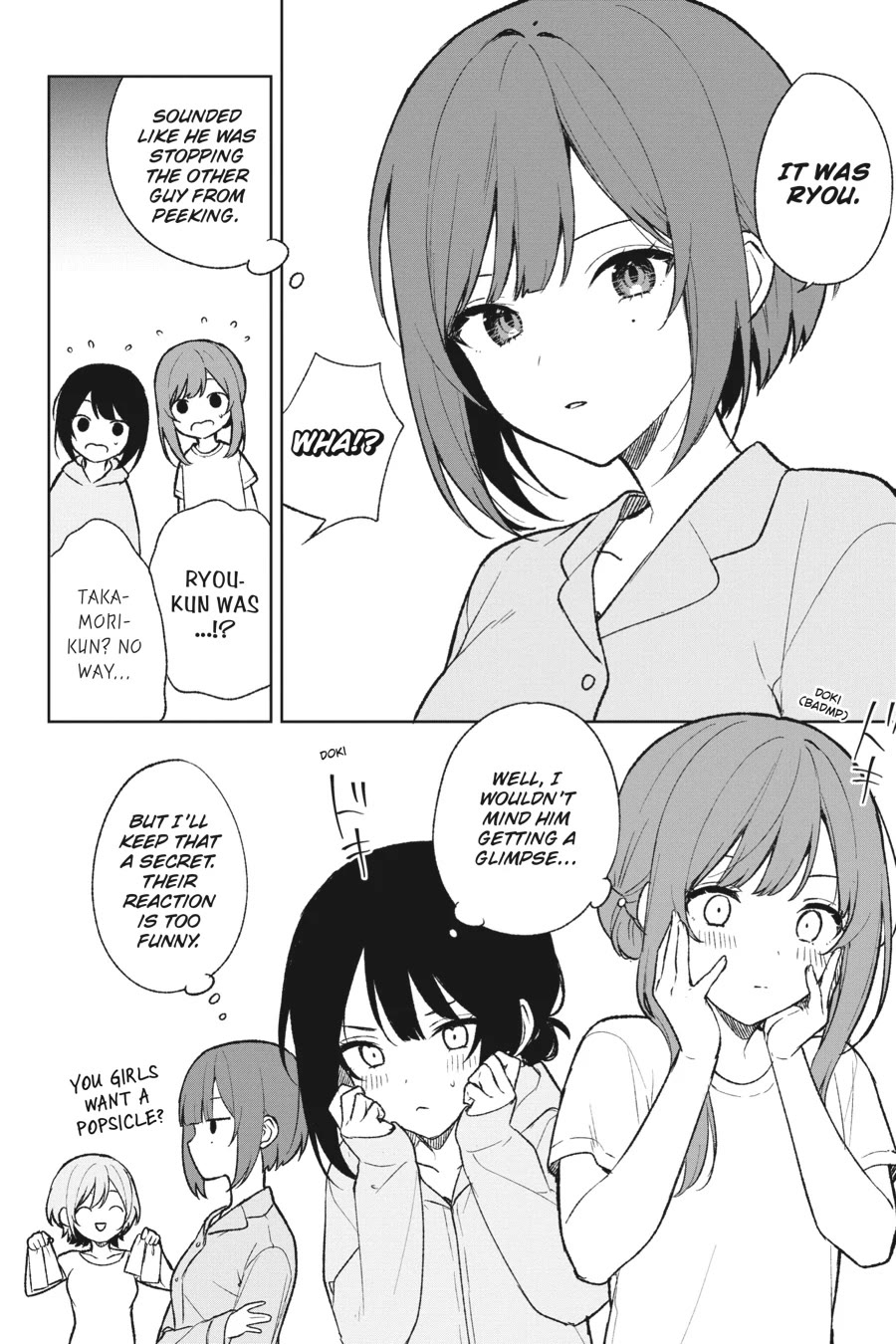 When I Rescued a Beautiful Girl Who Was About to Be Mol*sted, It Was My Childhood Friend Sitting Next to Me chapter 68.5 page 6