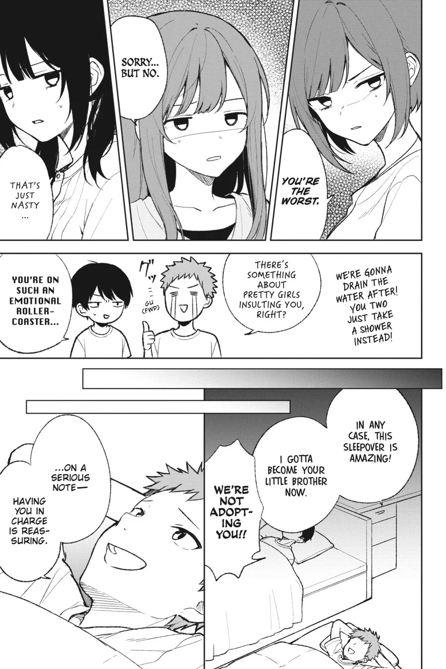 When I Rescued a Beautiful Girl Who Was About to Be Mol*sted, It Was My Childhood Friend Sitting Next to Me chapter 68 page 21