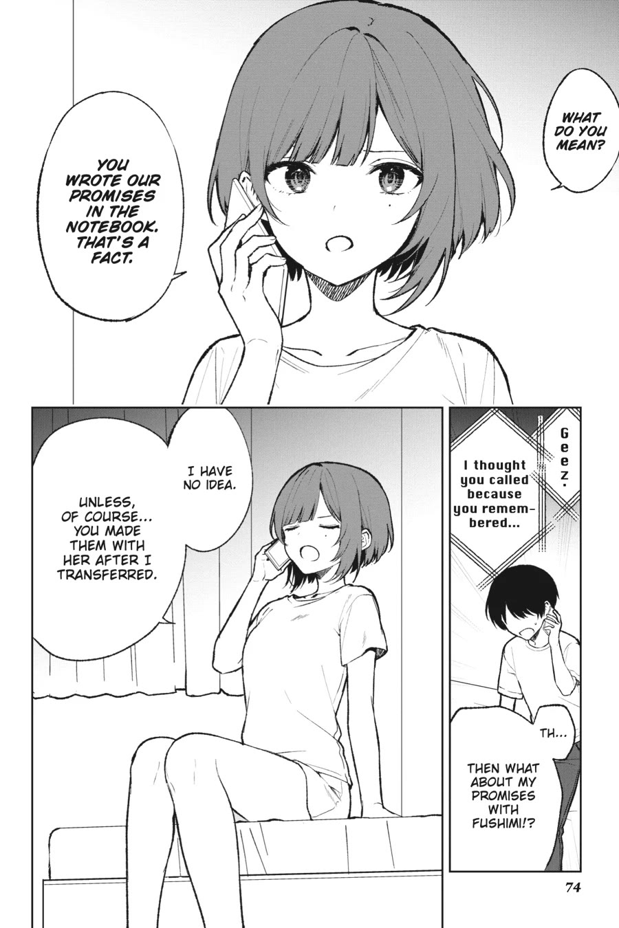 When I Rescued a Beautiful Girl Who Was About to Be Mol*sted, It Was My Childhood Friend Sitting Next to Me chapter 69 page 4