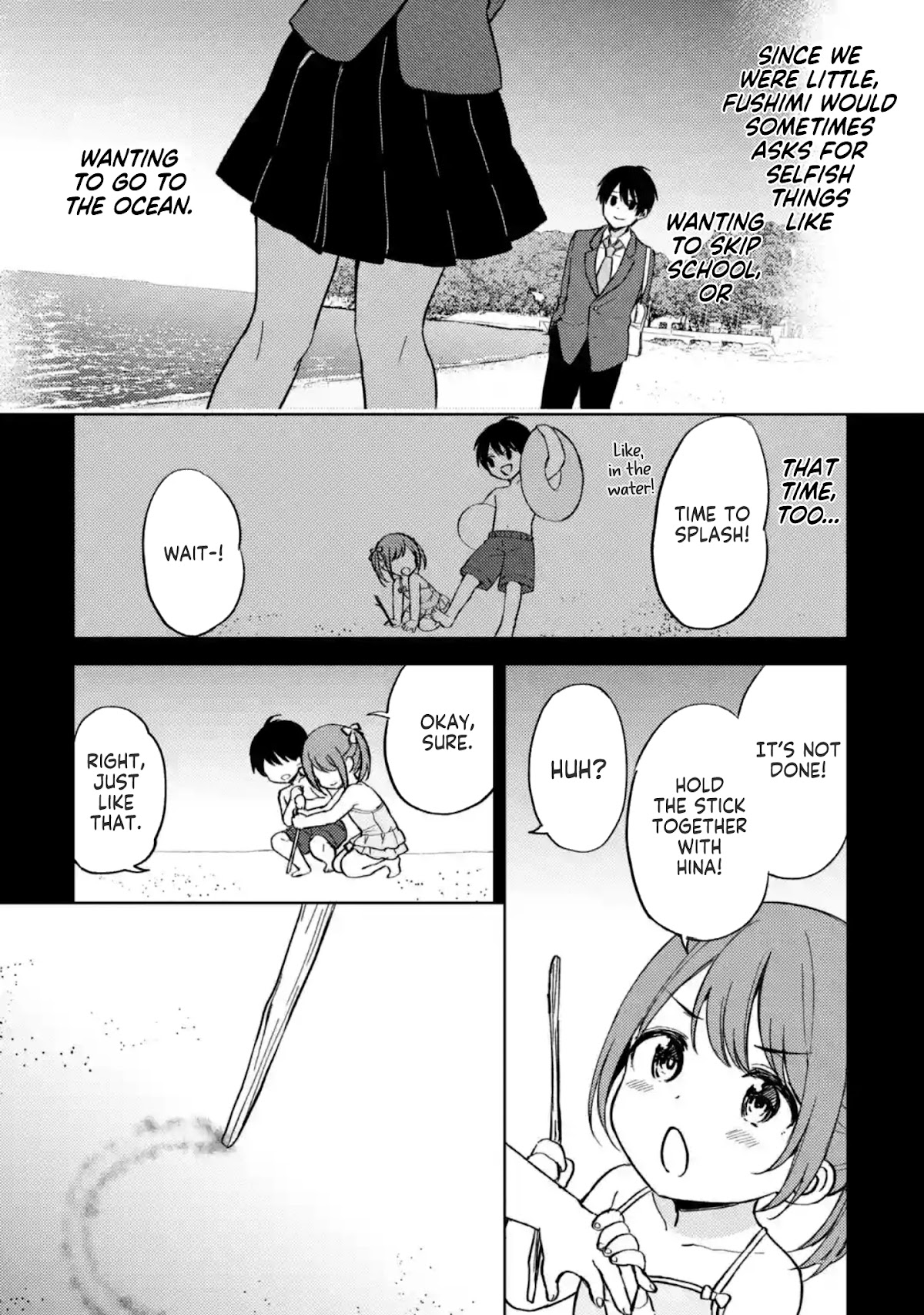 When I Rescued a Beautiful Girl Who Was About to Be Mol*sted, It Was My Childhood Friend Sitting Next to Me chapter 8 page 11