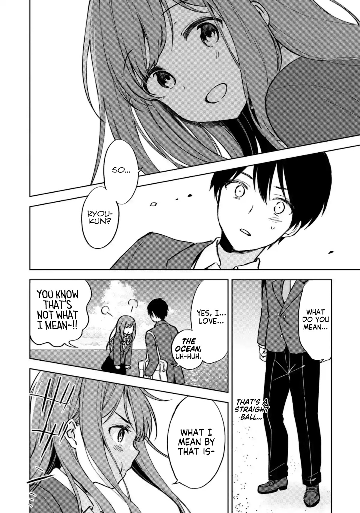 When I Rescued a Beautiful Girl Who Was About to Be Mol*sted, It Was My Childhood Friend Sitting Next to Me chapter 8 page 14