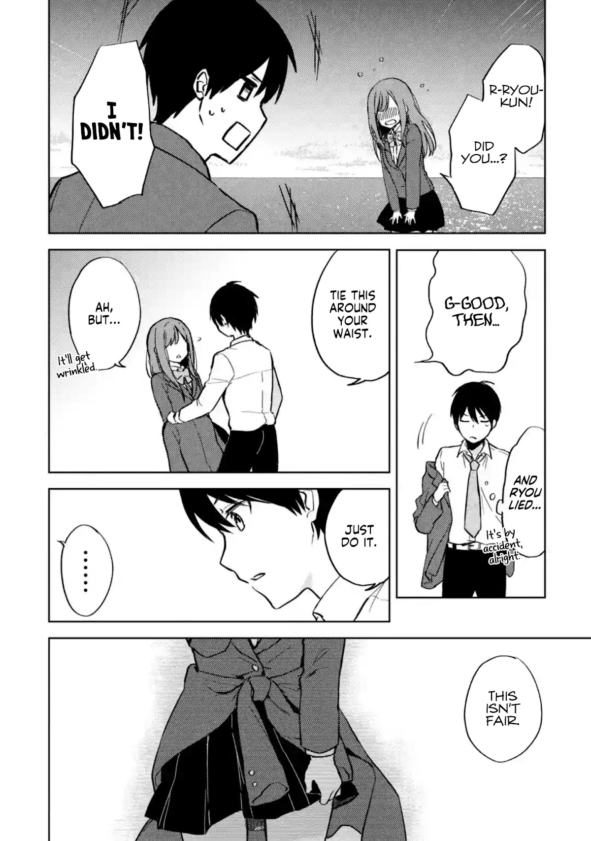 When I Rescued a Beautiful Girl Who Was About to Be Mol*sted, It Was My Childhood Friend Sitting Next to Me chapter 8 page 16