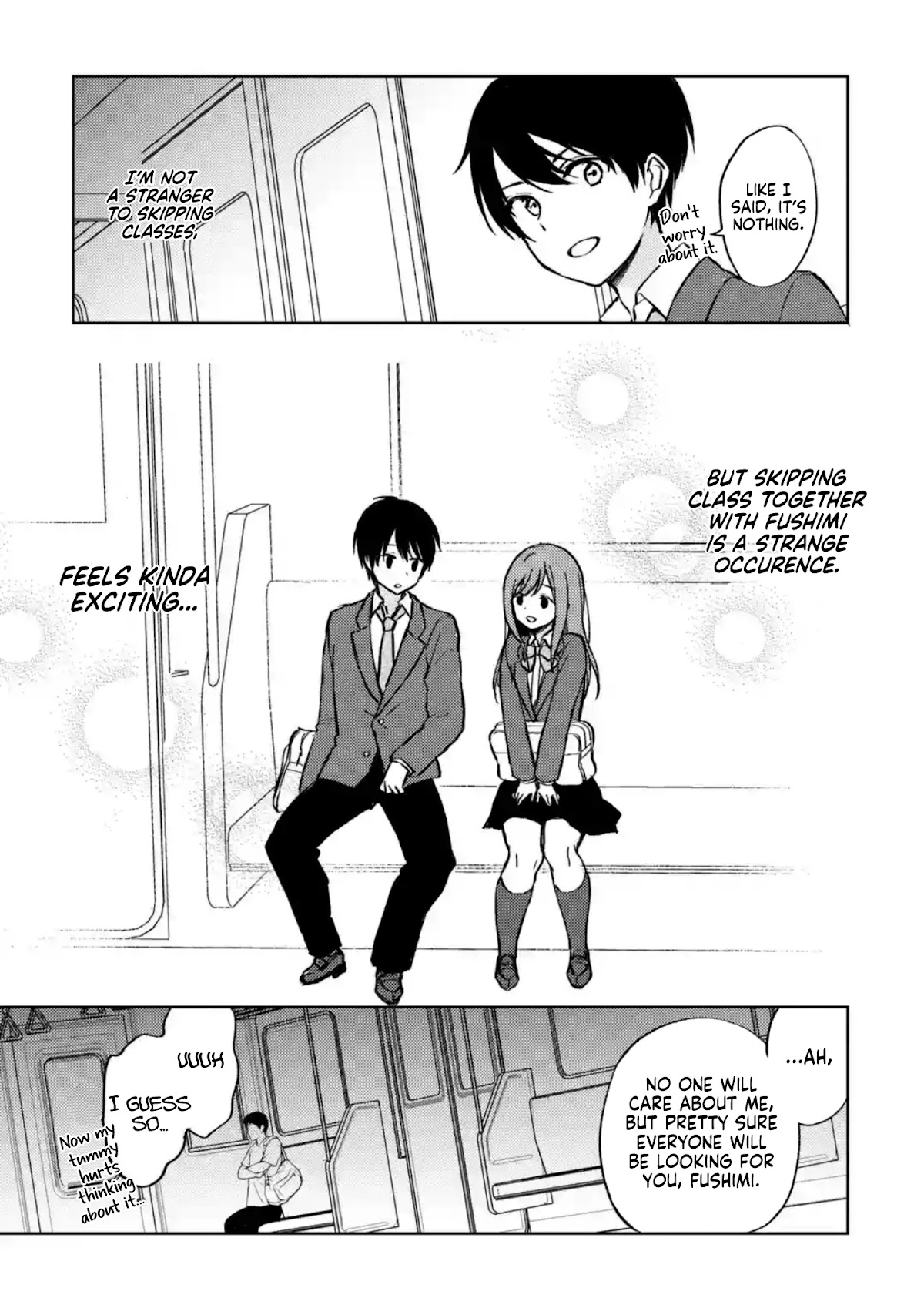 When I Rescued a Beautiful Girl Who Was About to Be Mol*sted, It Was My Childhood Friend Sitting Next to Me chapter 8 page 5