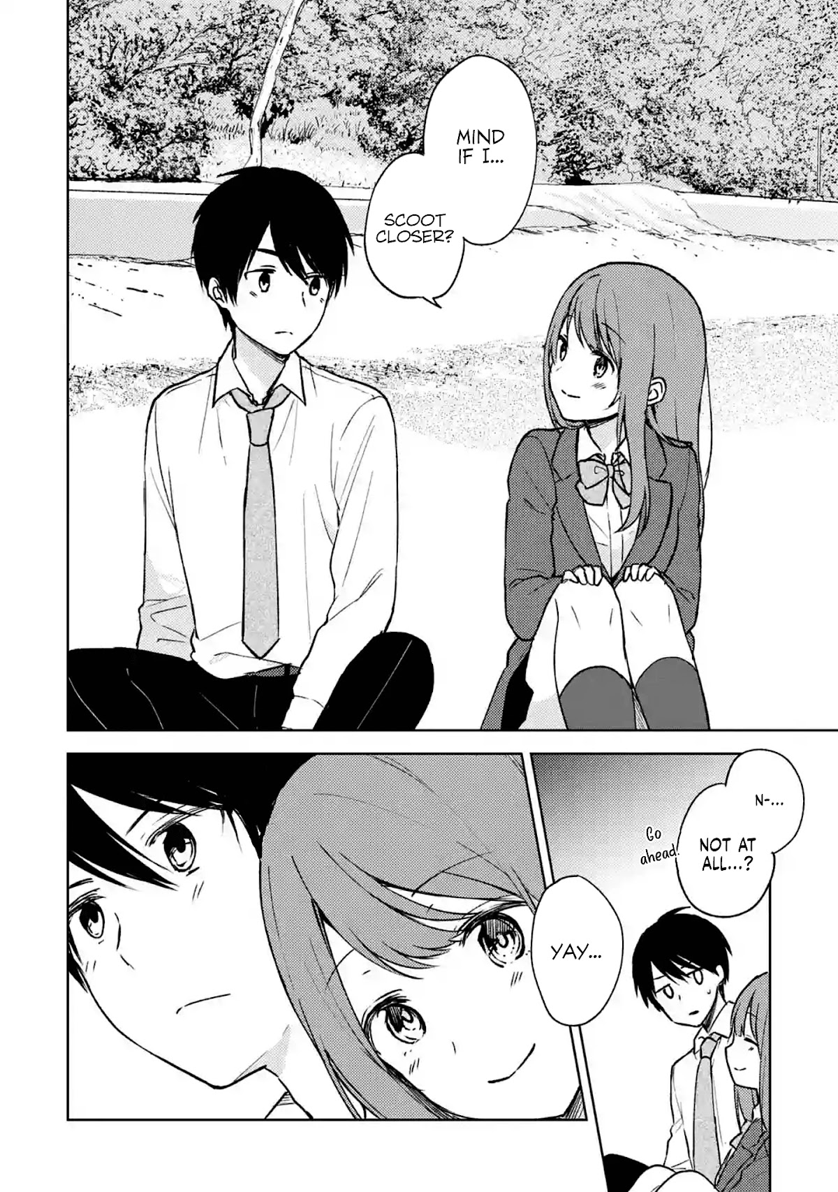 When I Rescued a Beautiful Girl Who Was About to Be Mol*sted, It Was My Childhood Friend Sitting Next to Me chapter 9 page 10