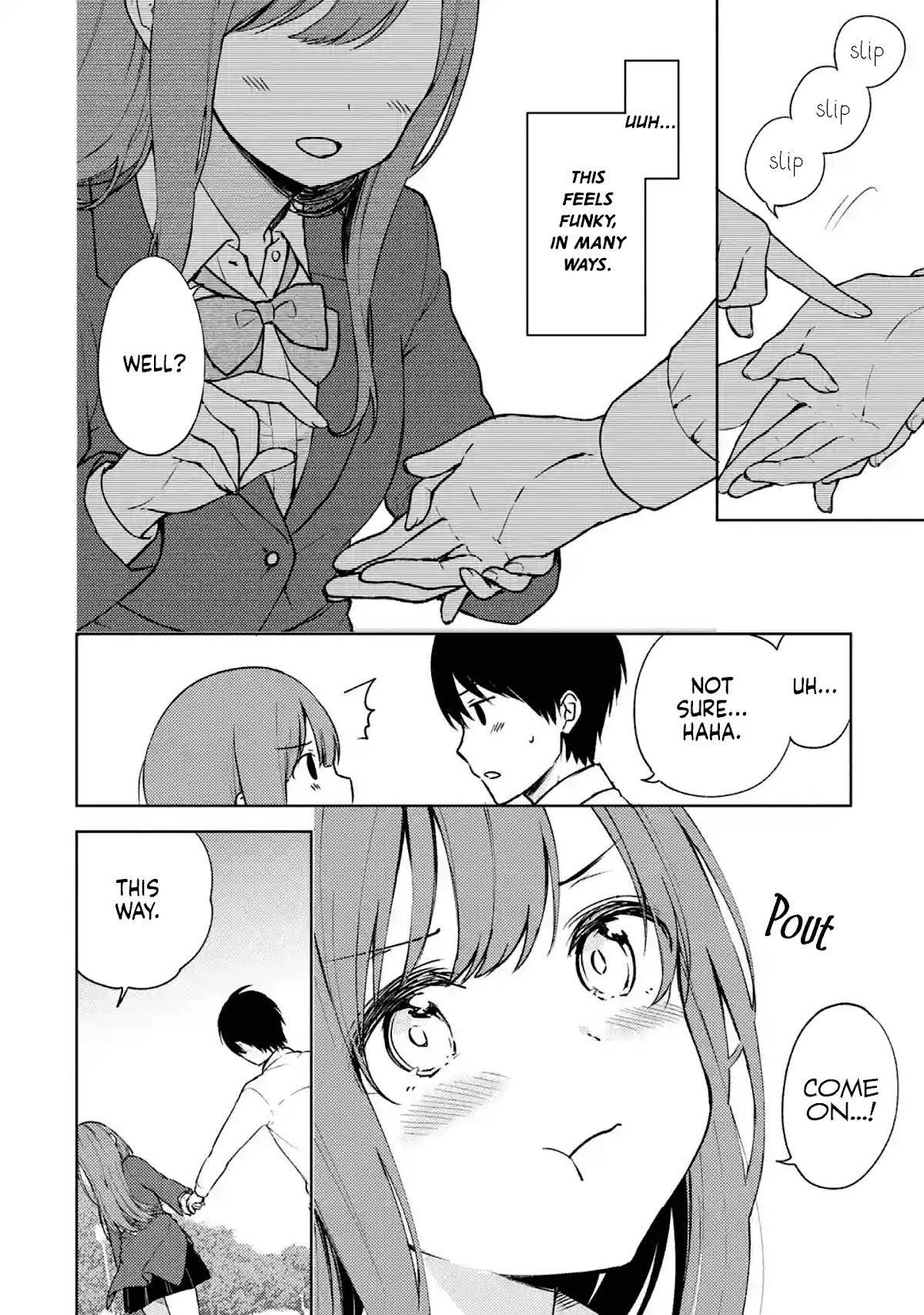 When I Rescued a Beautiful Girl Who Was About to Be Mol*sted, It Was My Childhood Friend Sitting Next to Me chapter 9 page 2