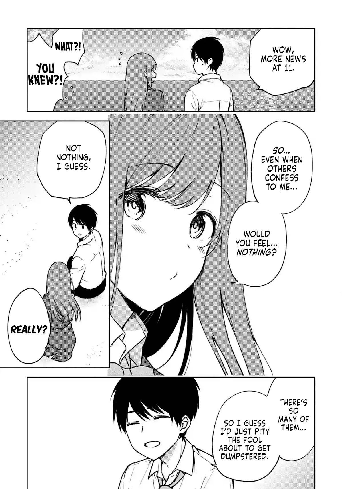 When I Rescued a Beautiful Girl Who Was About to Be Mol*sted, It Was My Childhood Friend Sitting Next to Me chapter 9 page 5