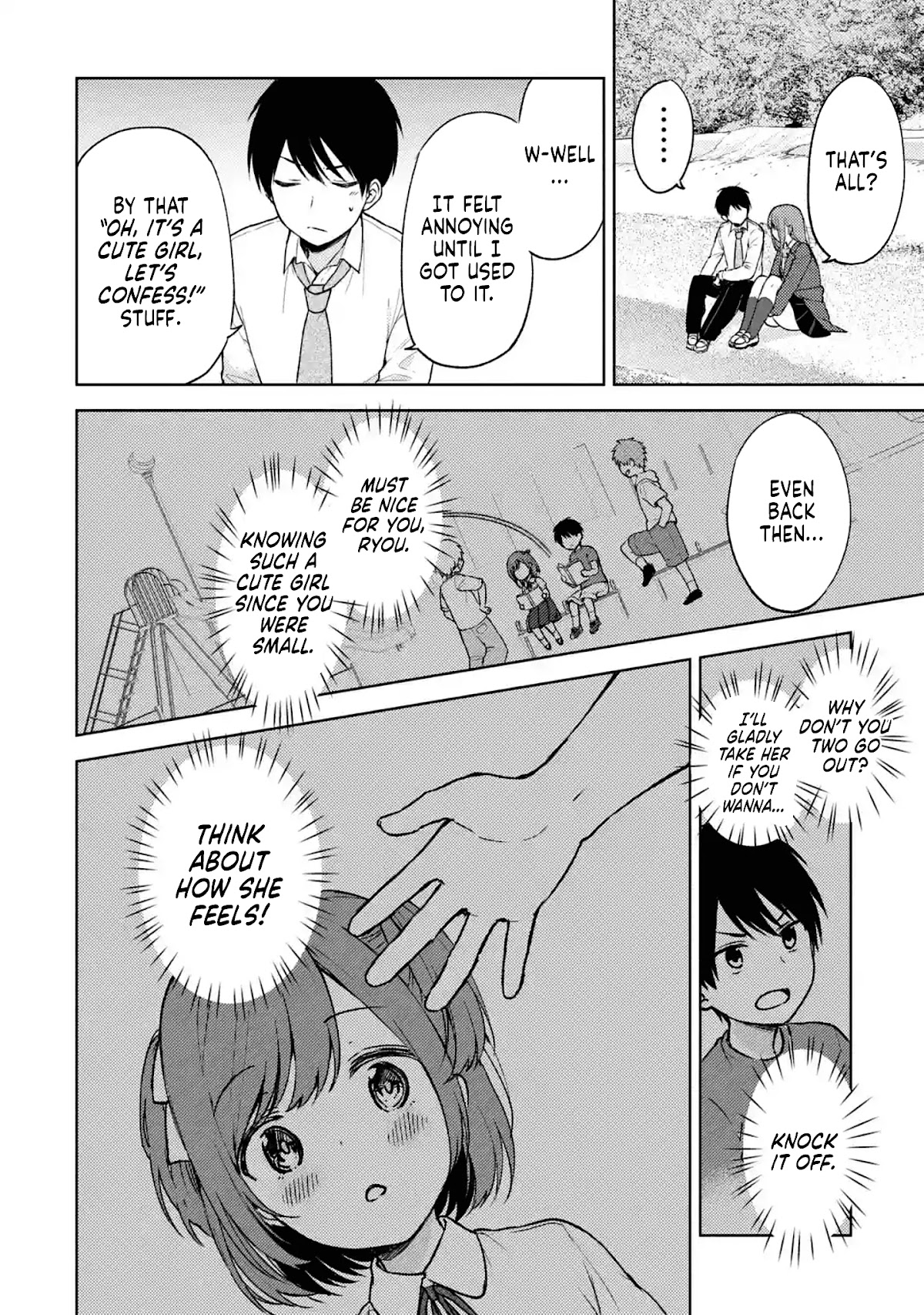 When I Rescued a Beautiful Girl Who Was About to Be Mol*sted, It Was My Childhood Friend Sitting Next to Me chapter 9 page 6