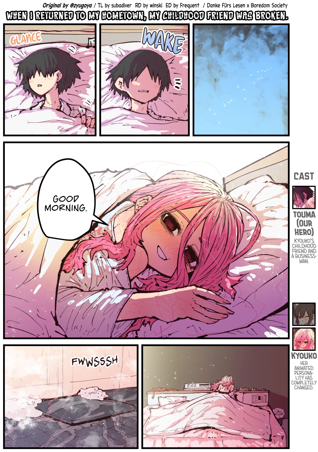 When I Returned to My Hometown, My Childhood Friend was Broken chapter 29 page 1
