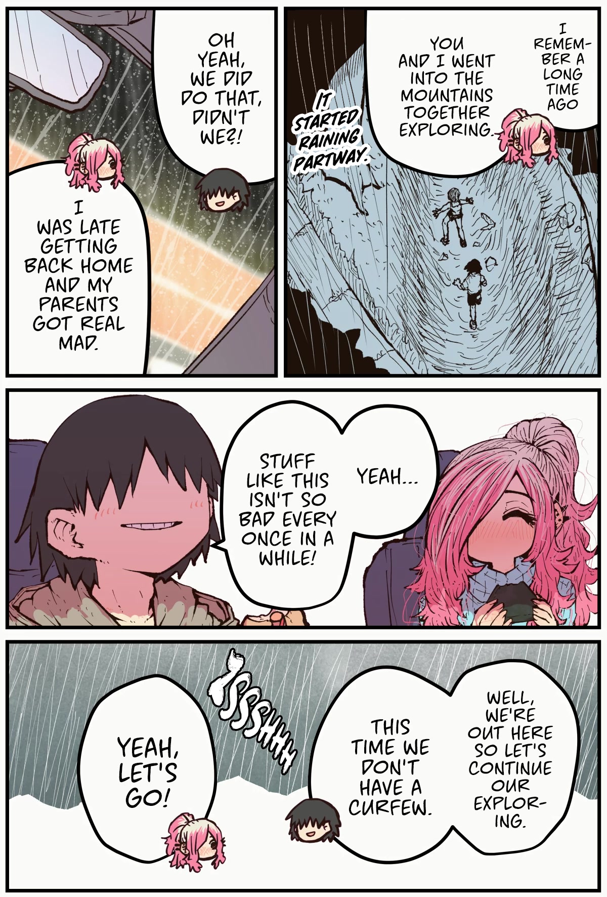 When I Returned to My Hometown, My Childhood Friend was Broken chapter 35 page 4