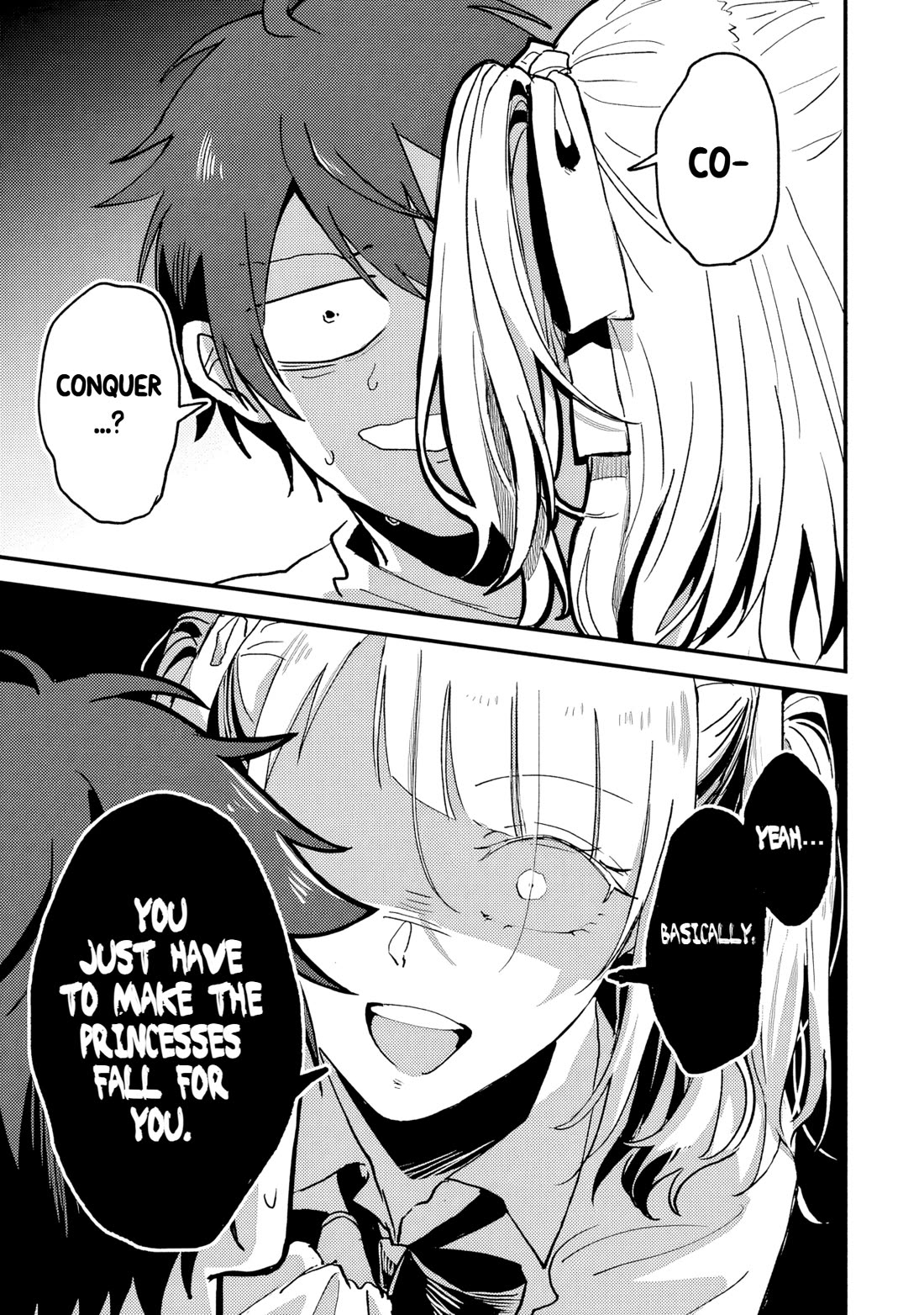 When I Tried to Conquer the School Princesses, It Turned Into Romantic Mayhem chapter 1 page 11