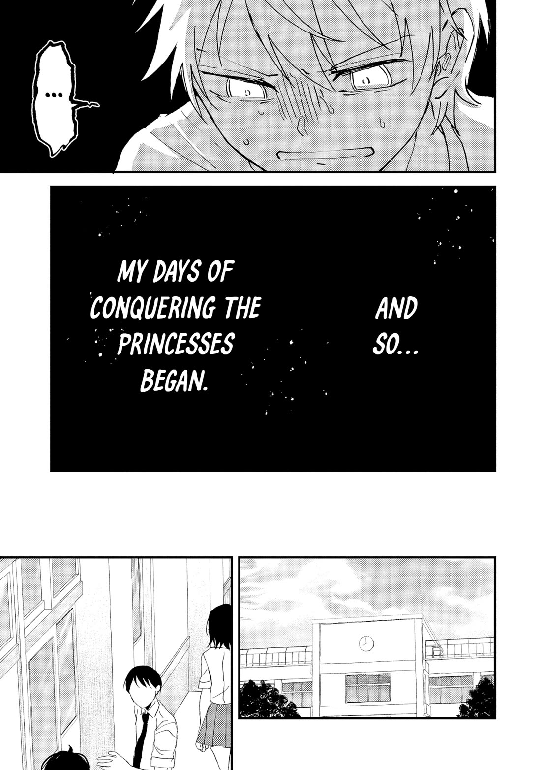 When I Tried to Conquer the School Princesses, It Turned Into Romantic Mayhem chapter 1 page 17