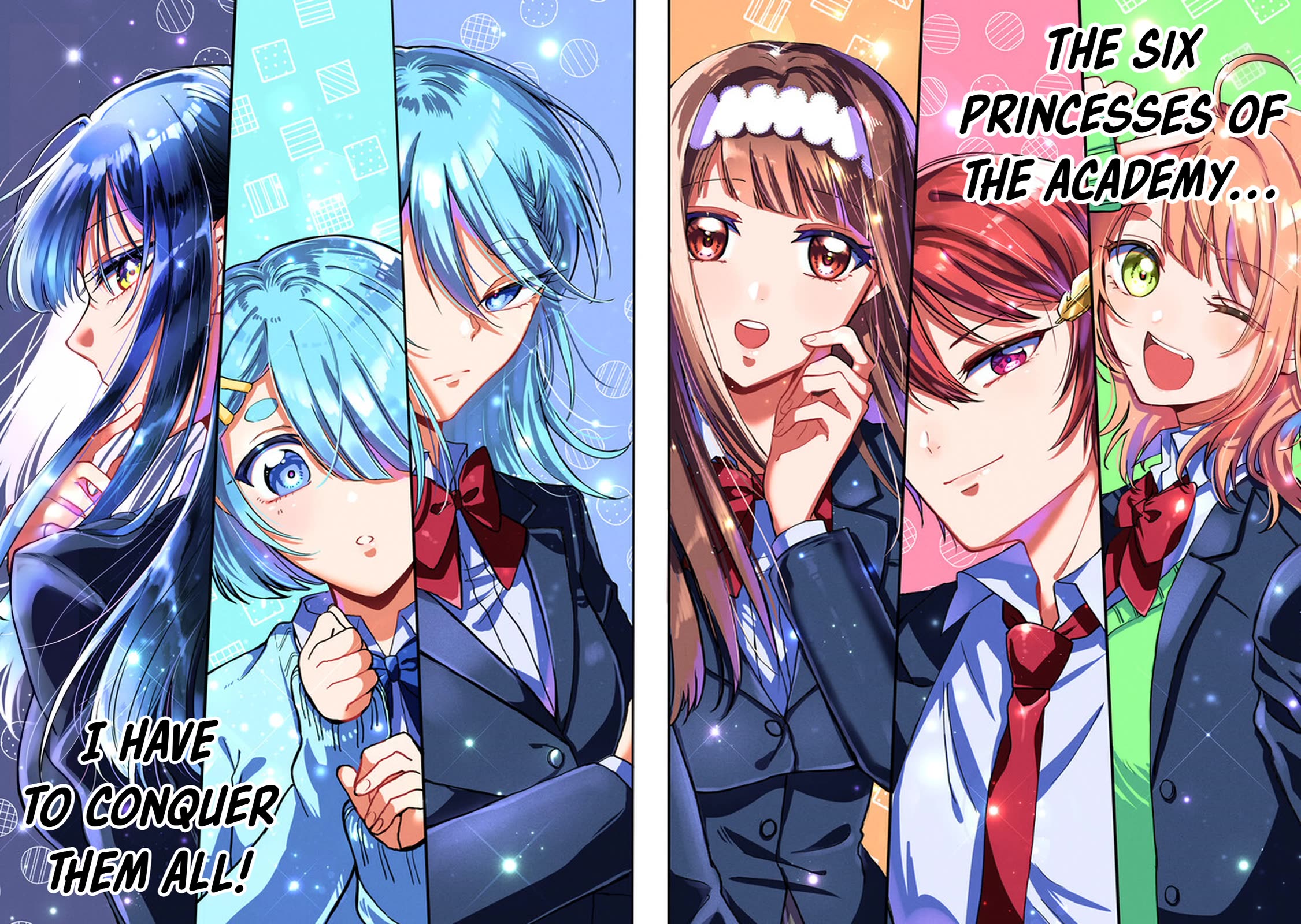 When I Tried to Conquer the School Princesses, It Turned Into Romantic Mayhem chapter 1 page 2