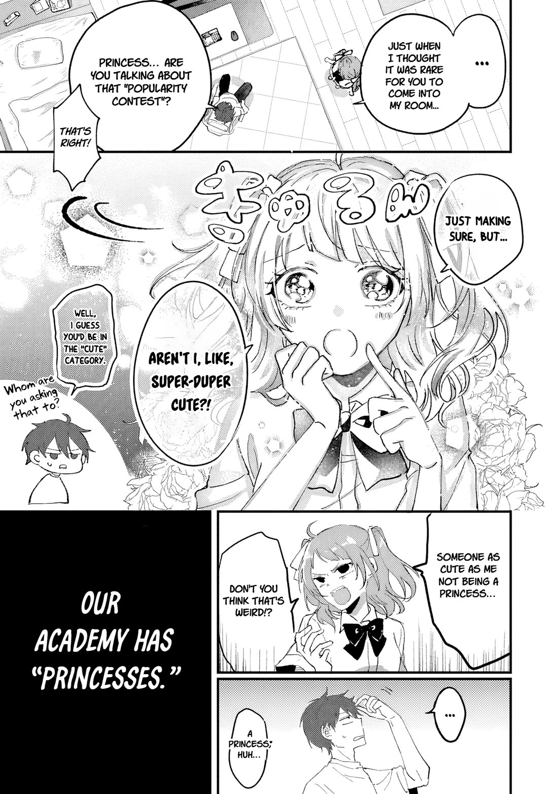 When I Tried to Conquer the School Princesses, It Turned Into Romantic Mayhem chapter 1 page 5